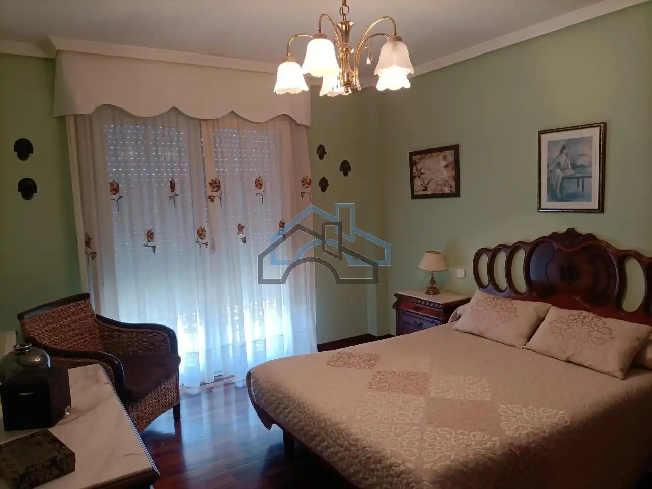 Habitación de Casa o chalet de alquiler en Oleiros con Calefacción, Jardín privado y Parquet