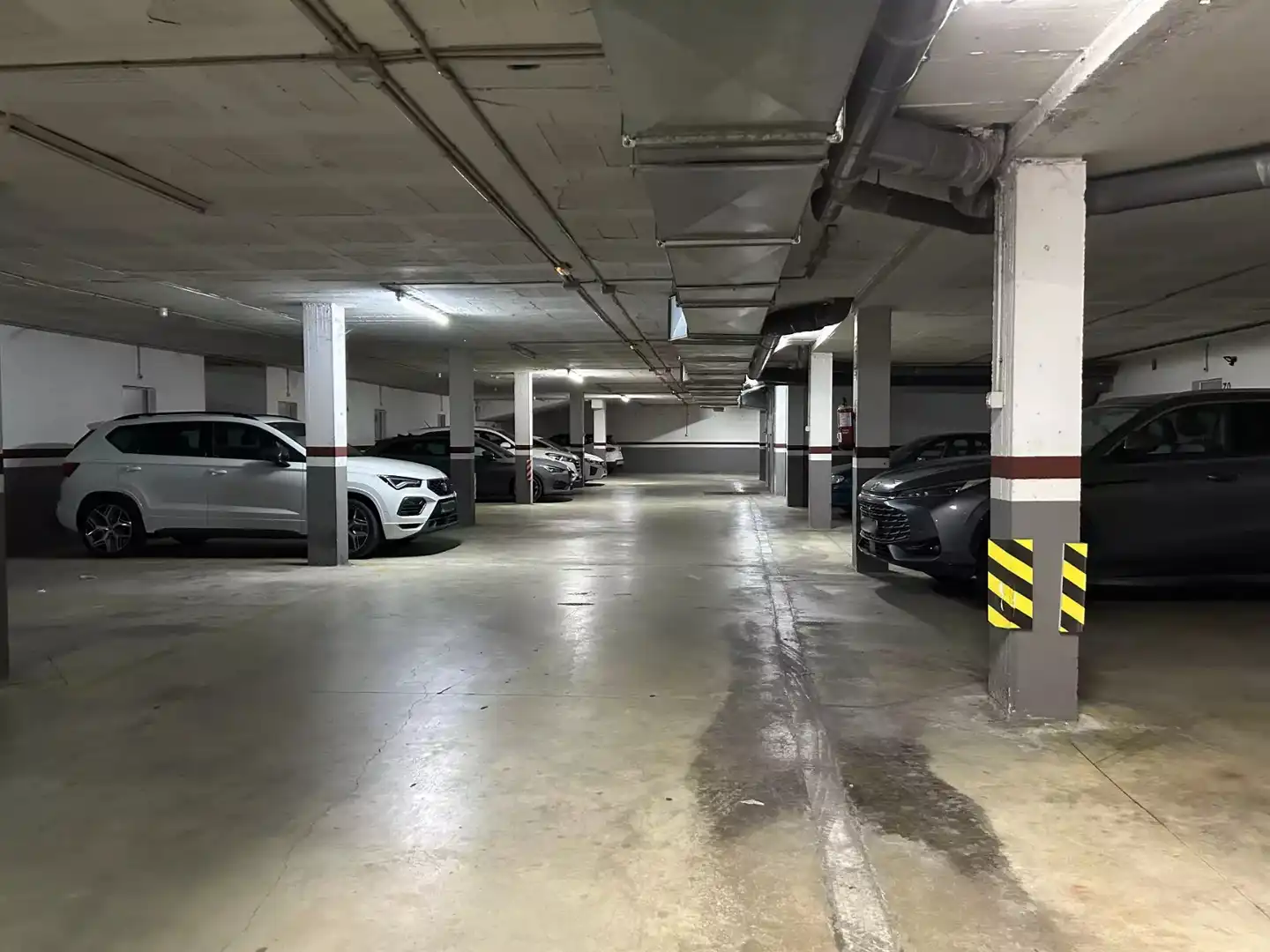 Parking of Flat for sale in Hostalric  with Parquet flooring, Terrace and Storage room