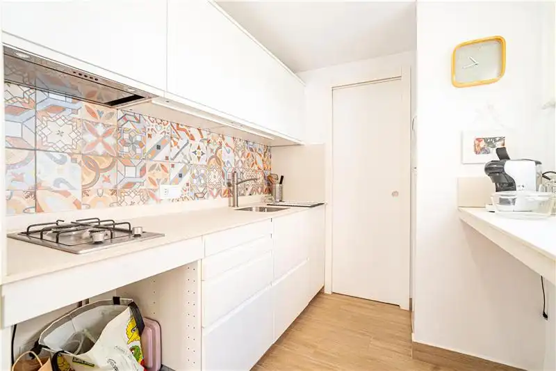 Cuina de Casa adosada en venda en  Palma de Mallorca amb Aire condicionat, Jardí privat i Terrassa