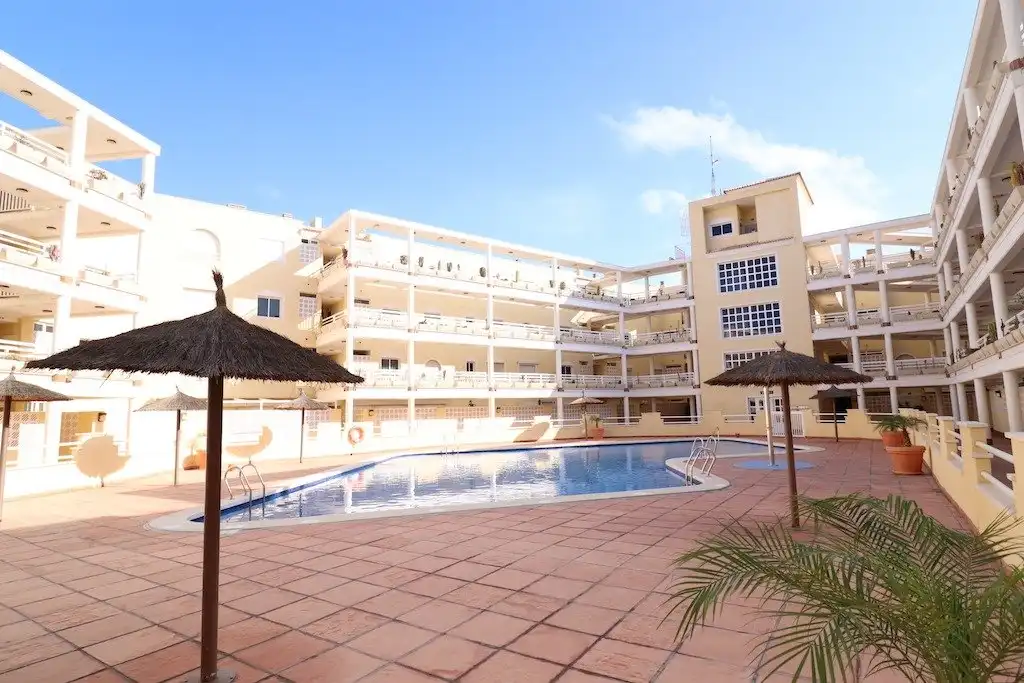 Swimming pool of Apartments for rent in Orihuela  with Air Conditioner, Terrace and Furnished