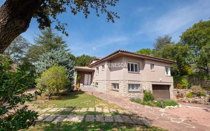 Exterior view of House or chalet for sale in Matadepera  with Heating, Private garden and Parquet flooring