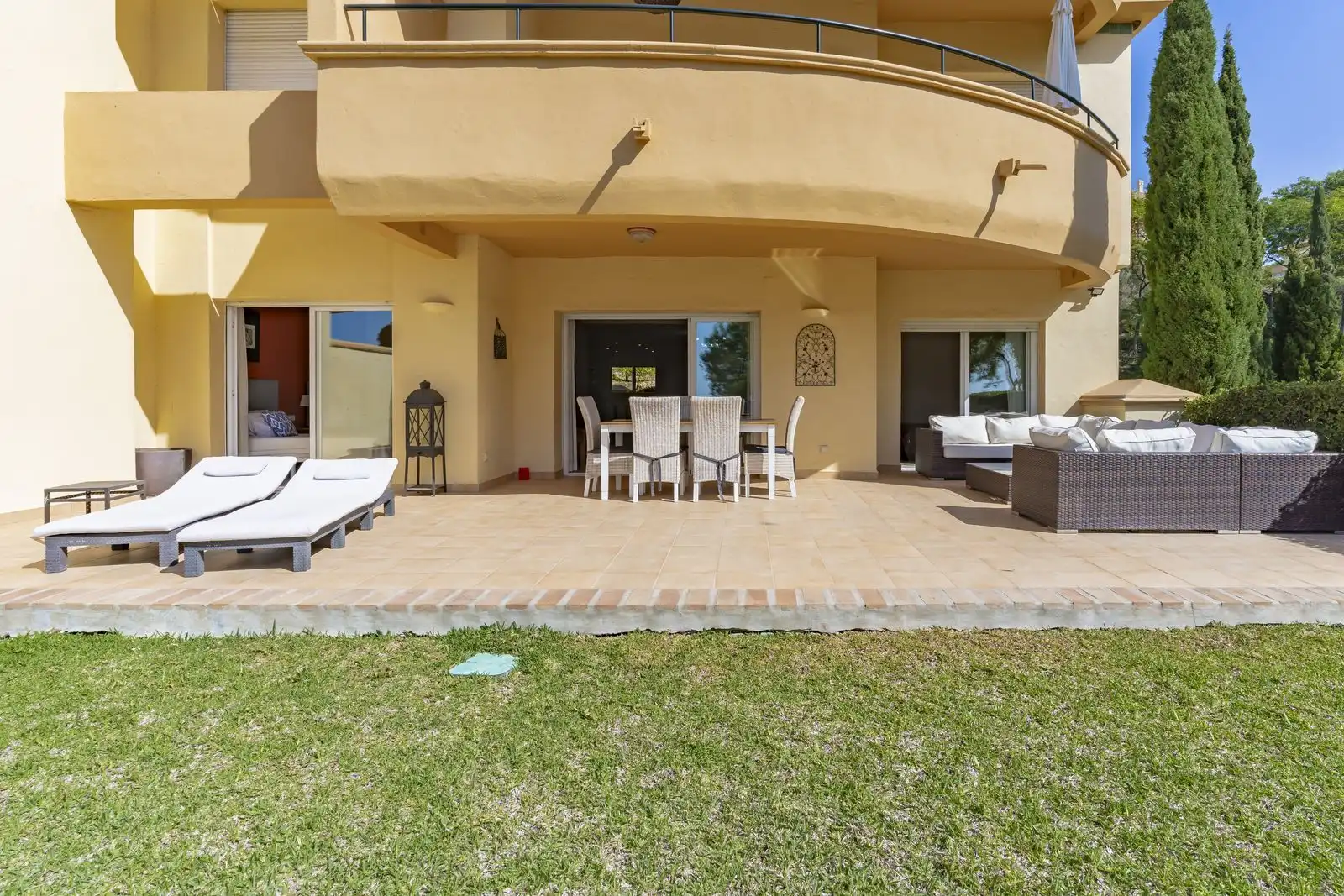 Jardí de Apartament en venda en Marbella amb Aire condicionat, Jardí privat i Terrassa