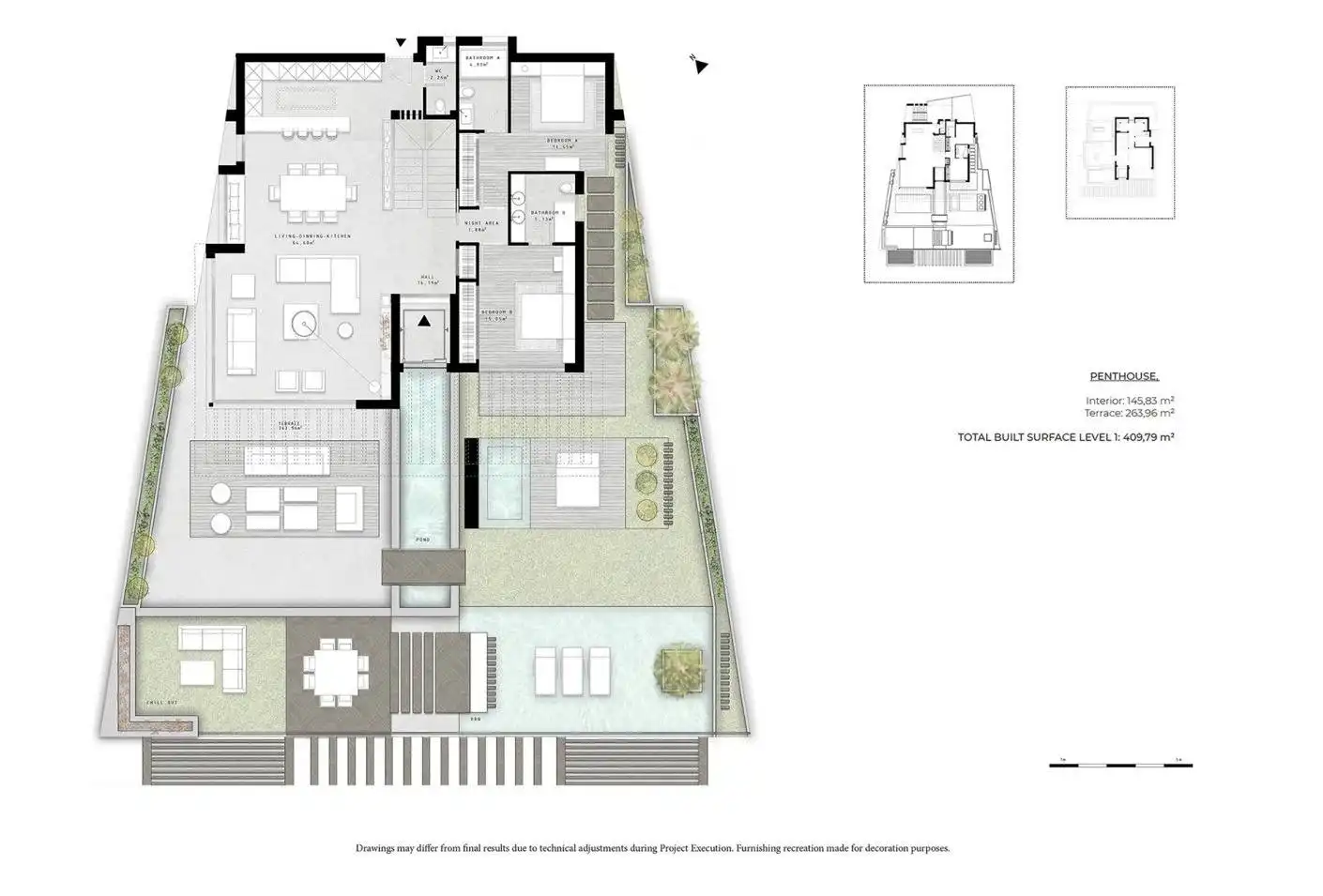 Ático en venta en Estepona con Aire acondicionado, Calefacción y Terraza