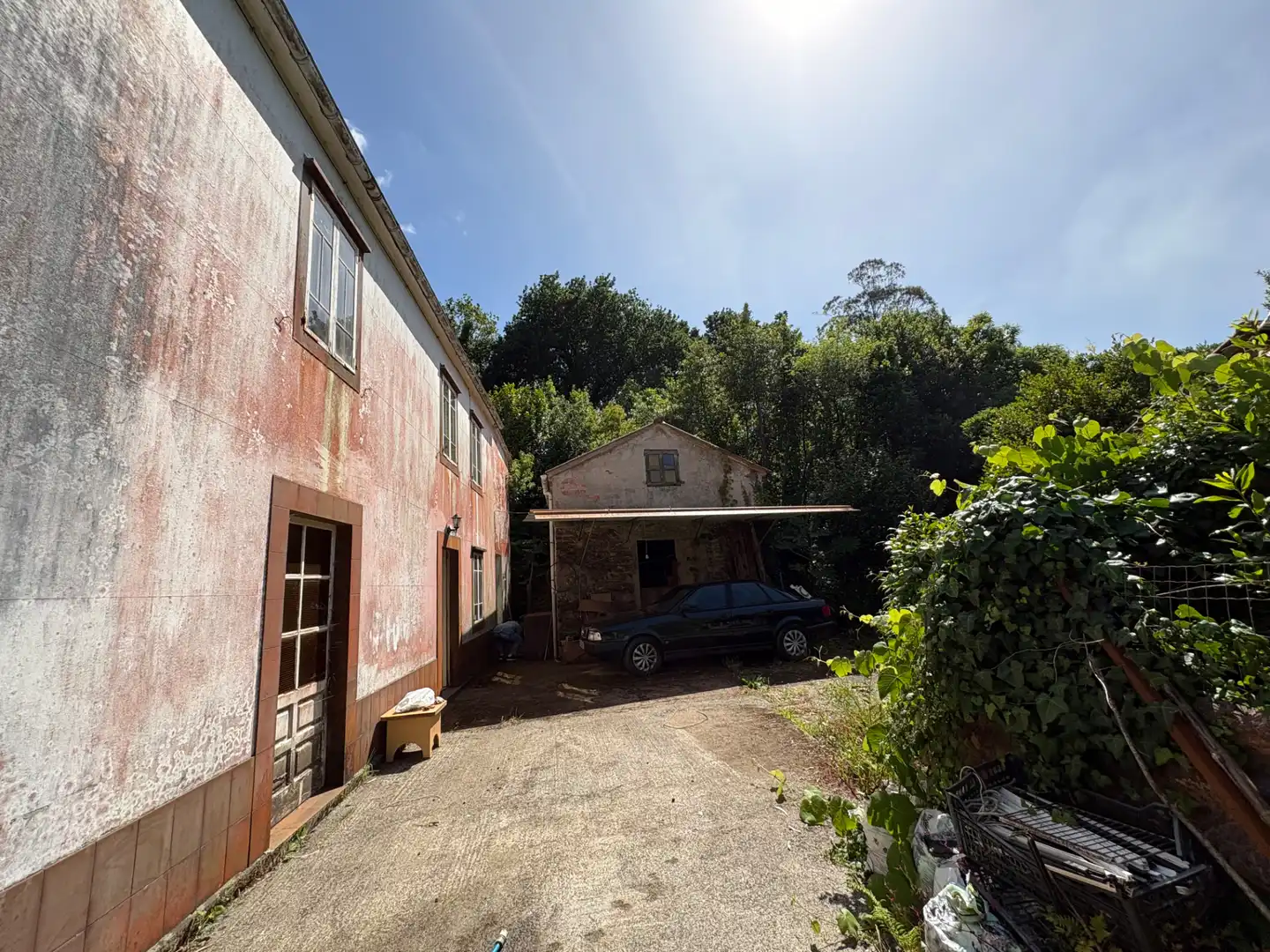 Vista exterior de Casa o chalet en venta en San Sadurniño con Jardín privado, Trastero y Amueblado