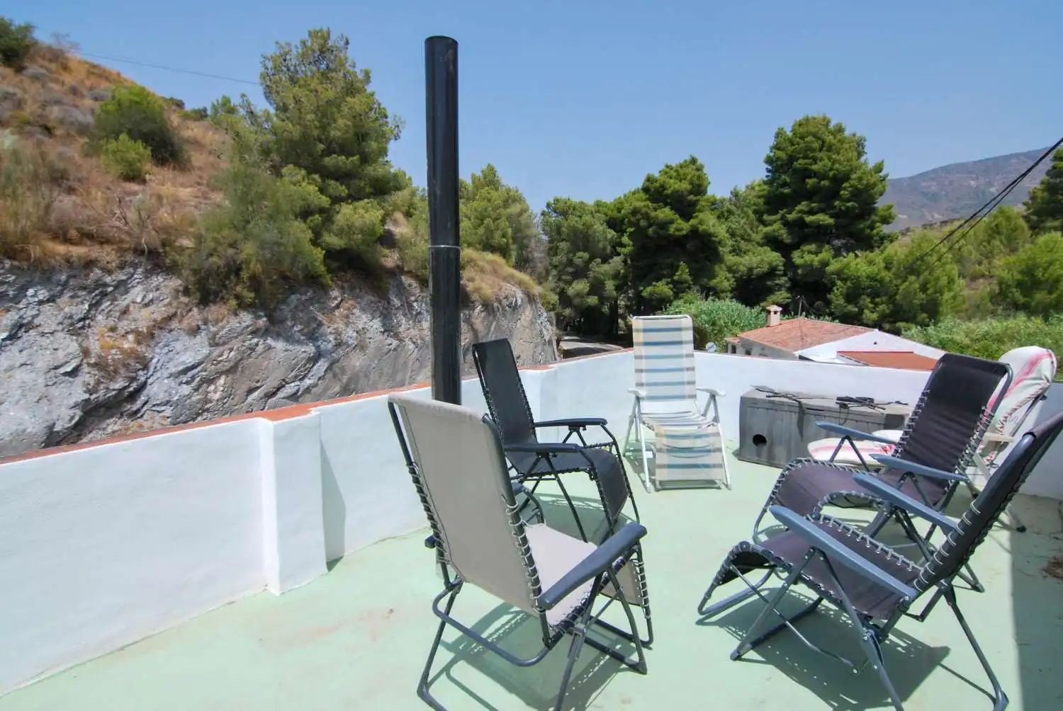 Terrace of Country homes for sale in Vélez de Benaudalla  with Terrace, Storage room and Swimming Pool