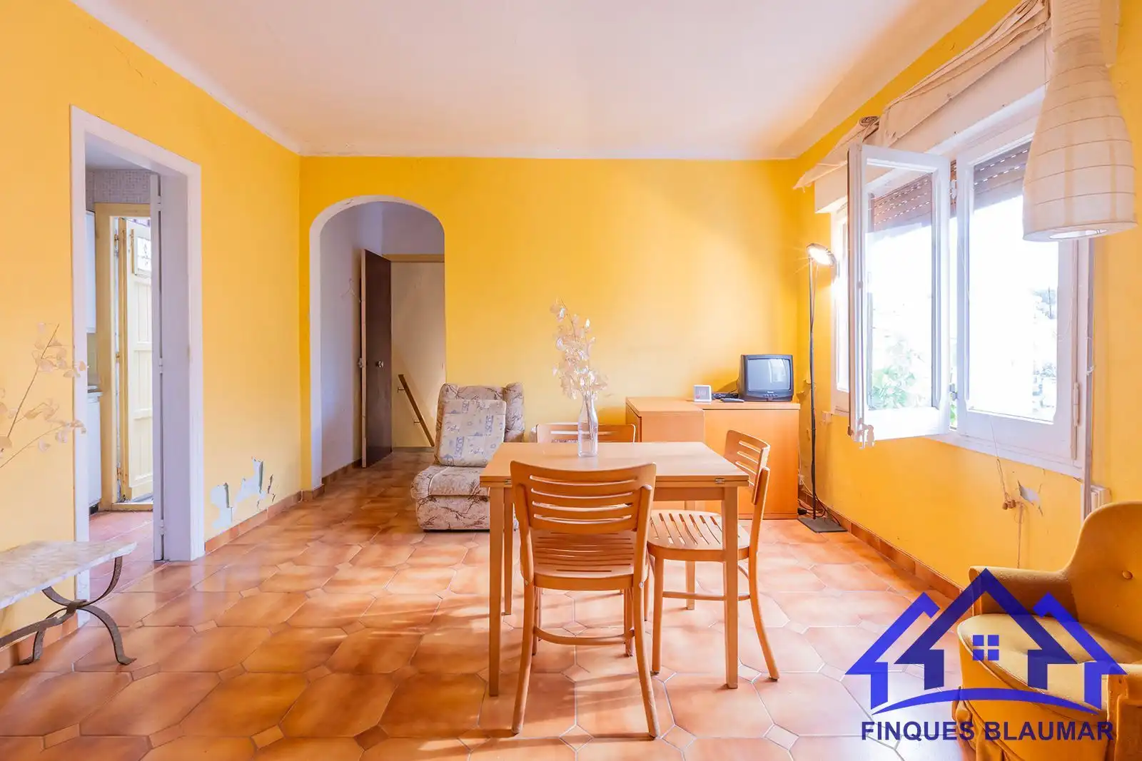Sala d'estar de Finca rústica en venda en Arenys de Mar amb Calefacció, Jardí privat i Terrassa