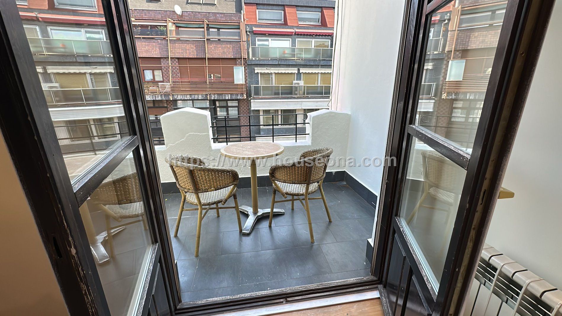 Balcony of Flat to rent in Bilbao   with Heating and Terrace