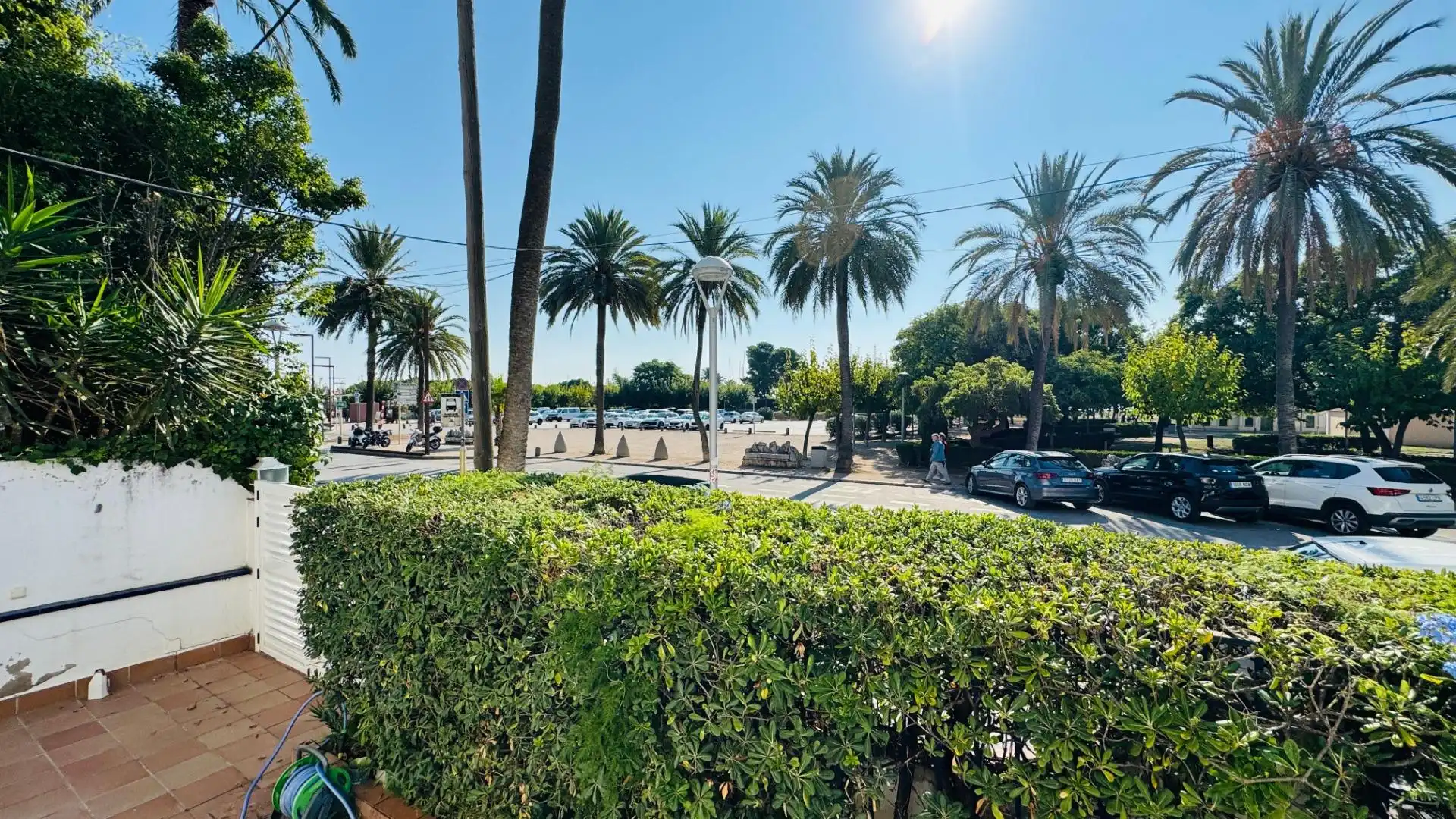 Außenansicht von Erdgeschoss zur Miete in Vilanova i la Geltrú mit Klimaanlage, Heizung und Terrasse