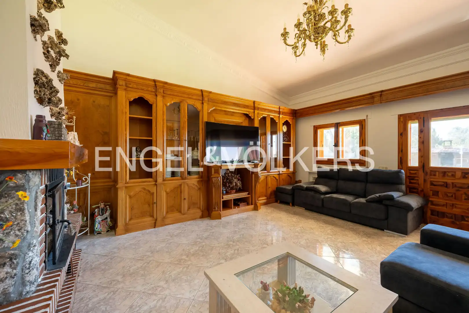 Living room of Houses for sale in Tres Cantos  with Heating, Private garden and Terrace