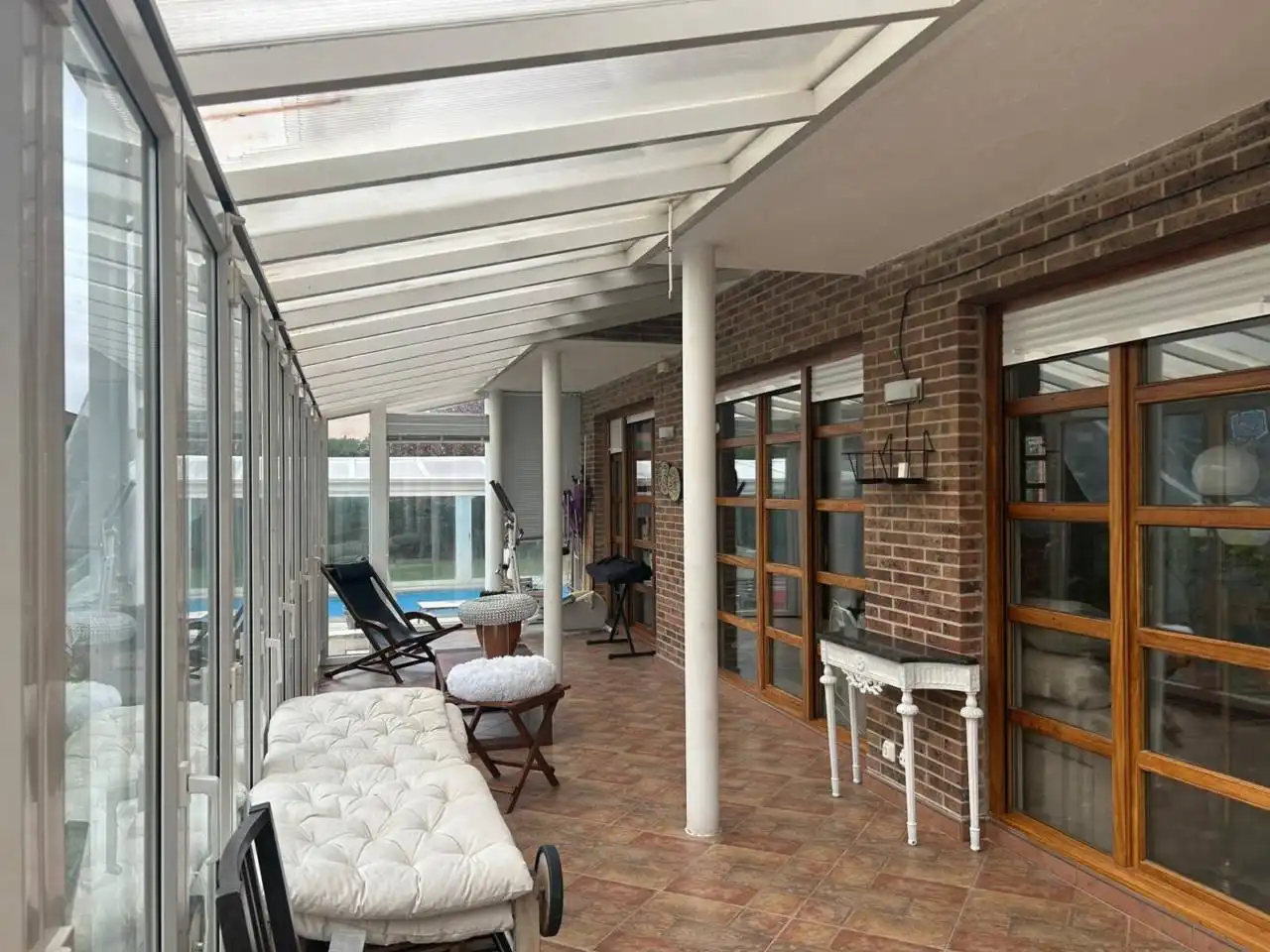 Terraza de Casa o chalet en venta en Castrillo del Val con Calefacción, Jardín privado y Terraza