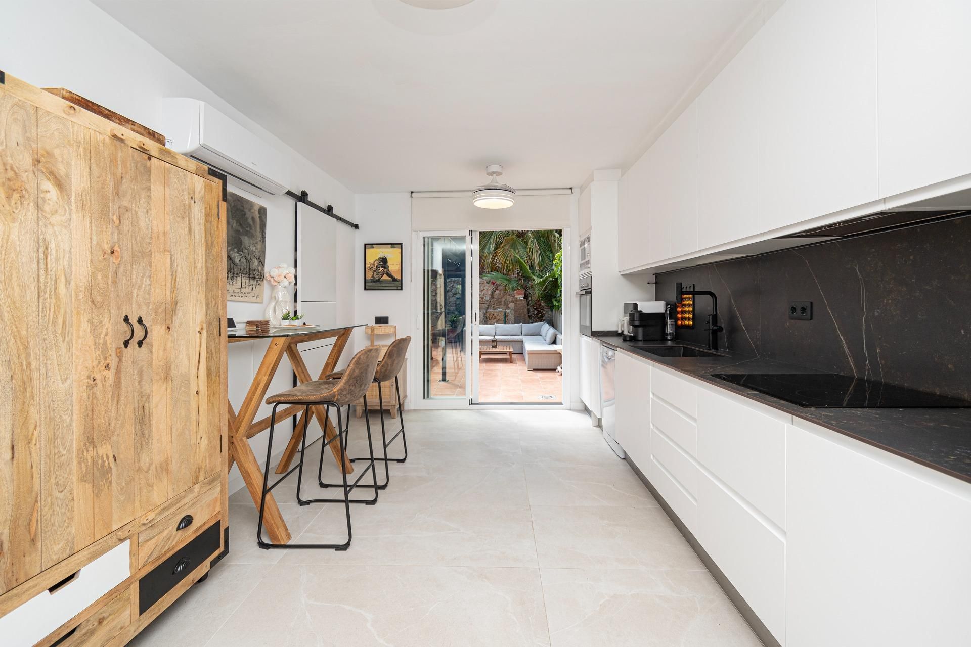 Cocina de Casa adosada en venta en  Palma de Mallorca con Calefacción, Jardín privado y Terraza