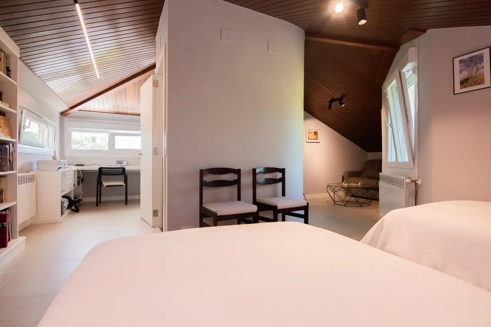 Schlafzimmer von Haus oder Chalet zum Verkauf in Oleiros mit Heizung, Privatgarten und Abstellraum