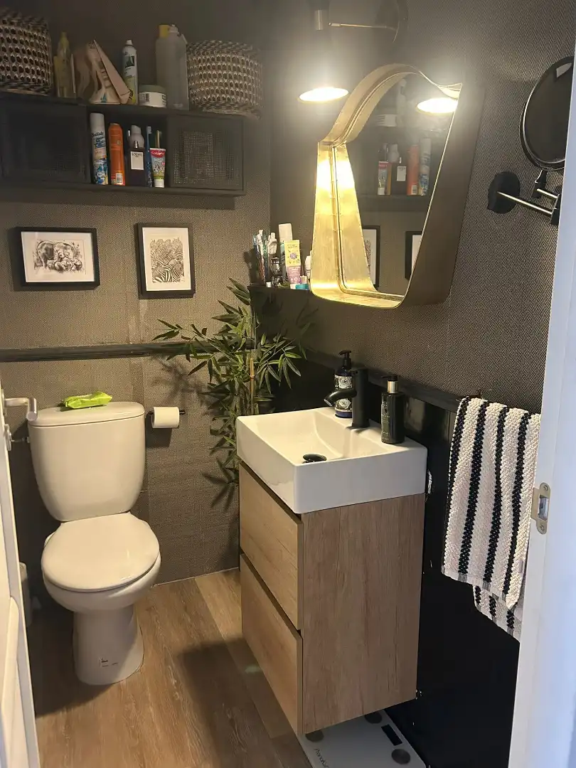 Baño de Dúplex en venta en Malpartida de Plasencia con Aire acondicionado, Calefacción y Terraza