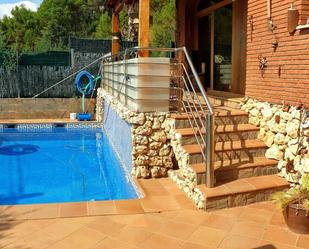 Swimming pool of House or chalet for sale in Rellinars  with Air Conditioner and Swimming Pool