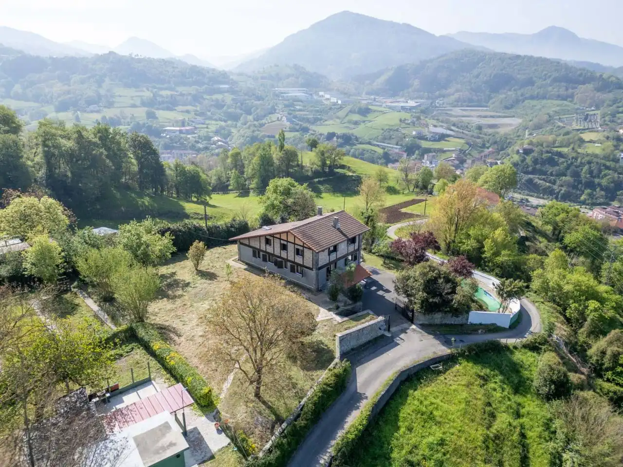 Vista exterior de Casa o chalet en venta en Tolosa con Calefacción, Jardín privado y Terraza