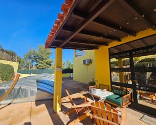 Terrace of House or chalet for sale in Vilamarxant  with Air Conditioner, Private garden and Terrace