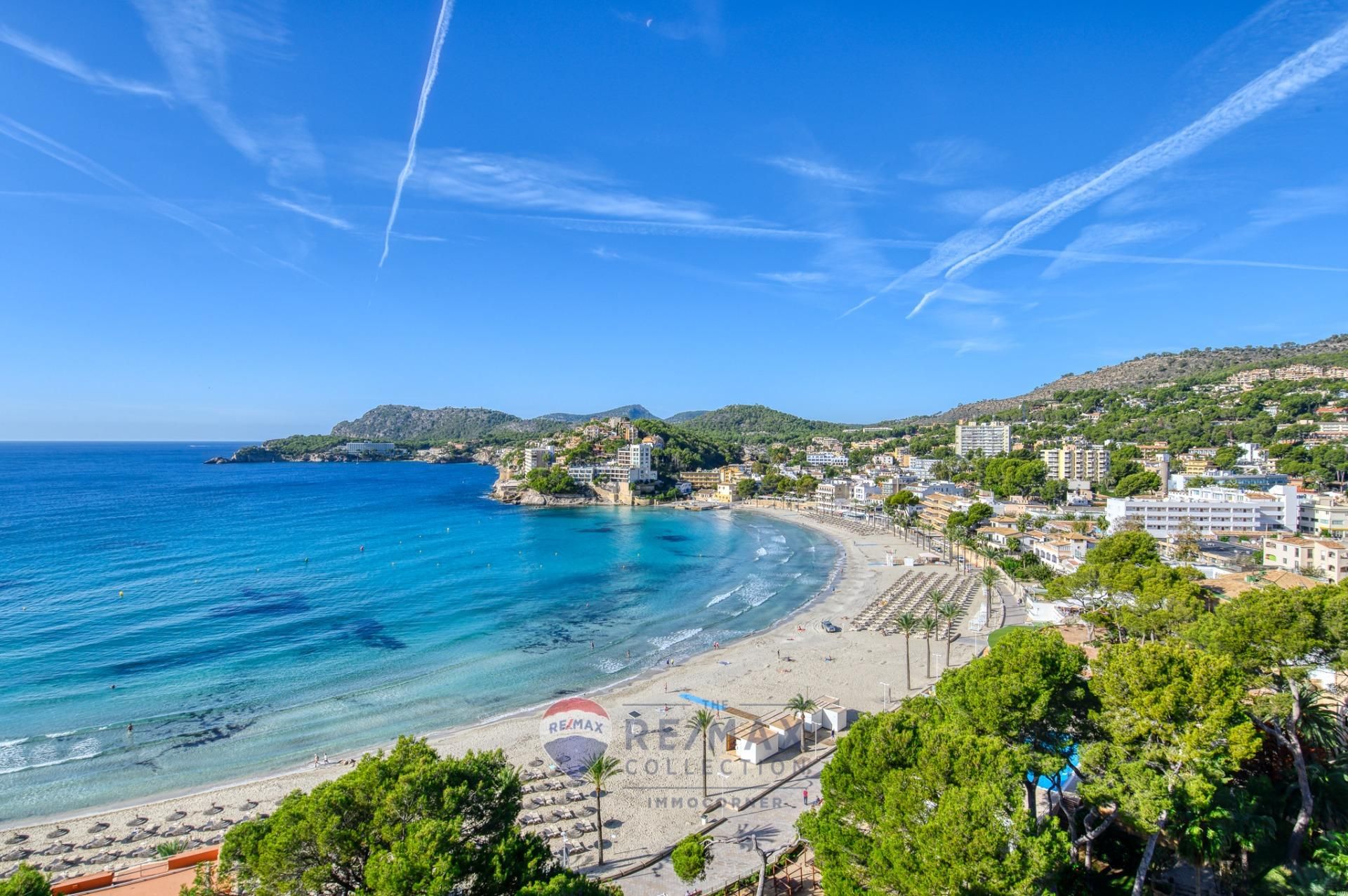 Exterior view of Flat to rent in Calvià  with Air Conditioner, Private garden and Terrace