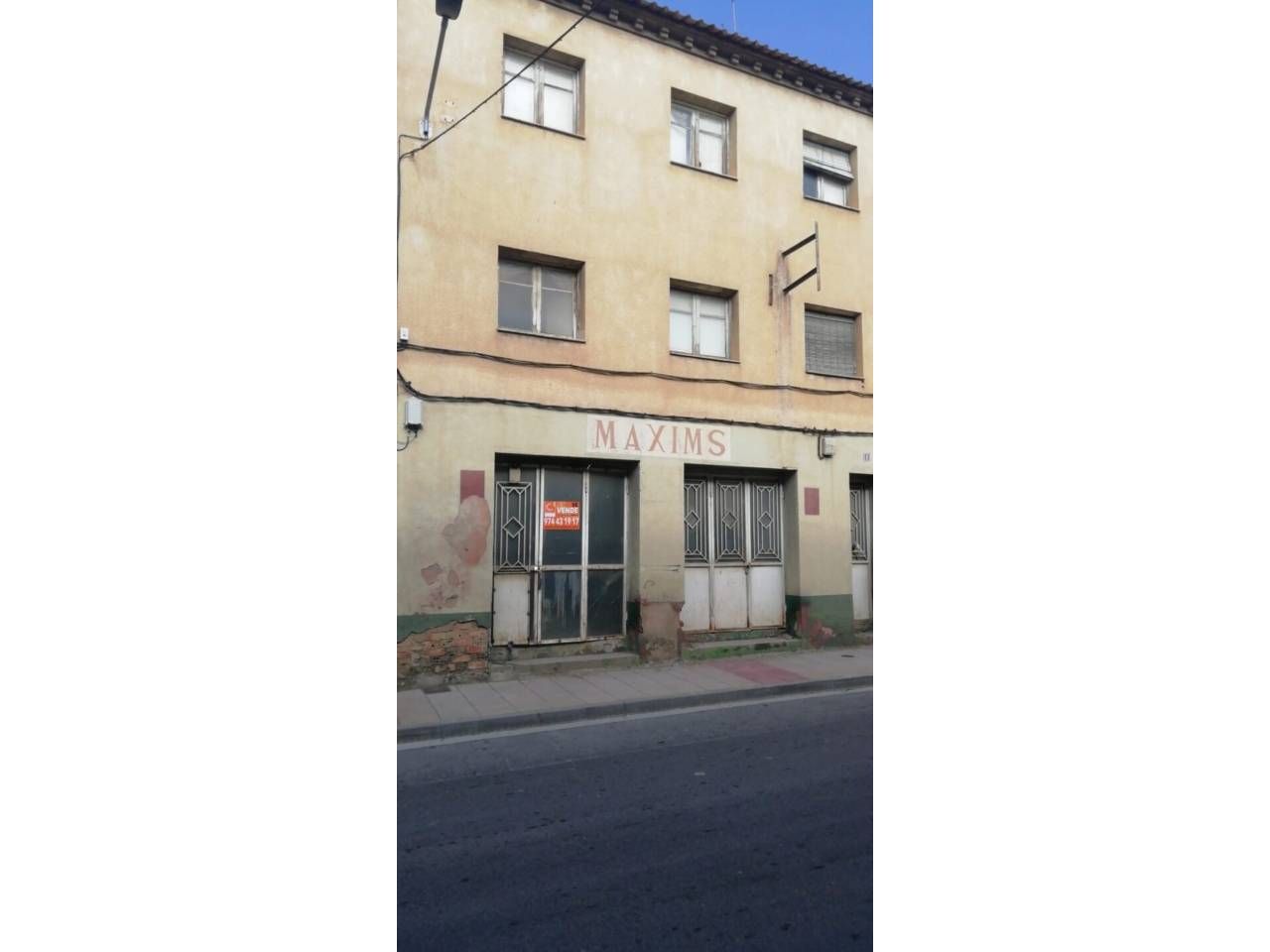 Vista exterior de Casa o chalet en venta en Albalate de Cinca con Amueblado