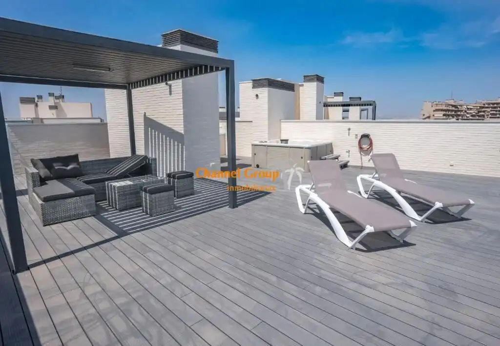 Terrace of Apartments for rent in Elche / Elx  with Terrace, Storage room and Furnished