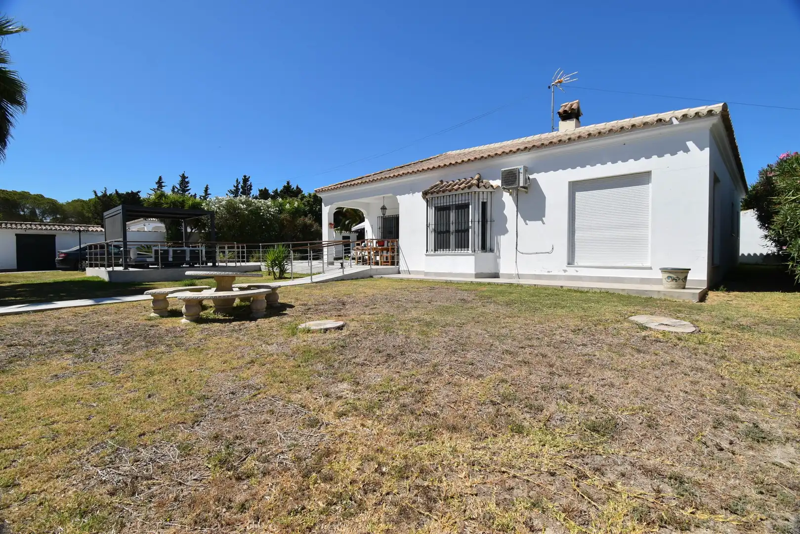 Jardí de Casa o xalet en venda en Chiclana de la Frontera