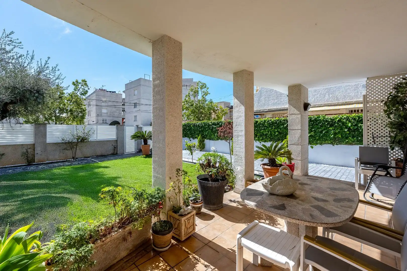 Terraza de Casa o chalet en venta en Cunit con Aire acondicionado, Calefacción y Jardín privado