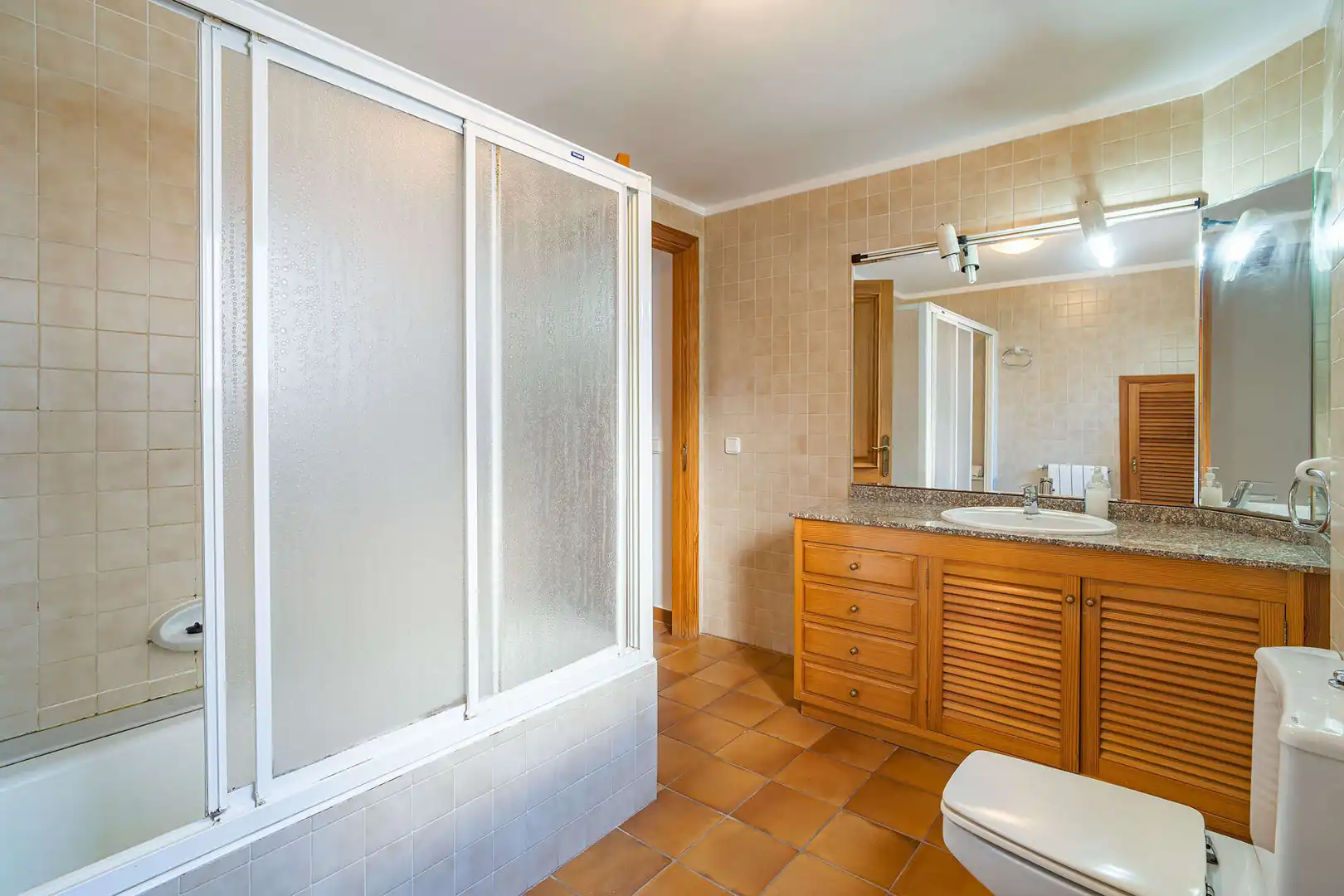 Baño de Casa o chalet en venta en Pollença con Aire acondicionado, Calefacción y Terraza