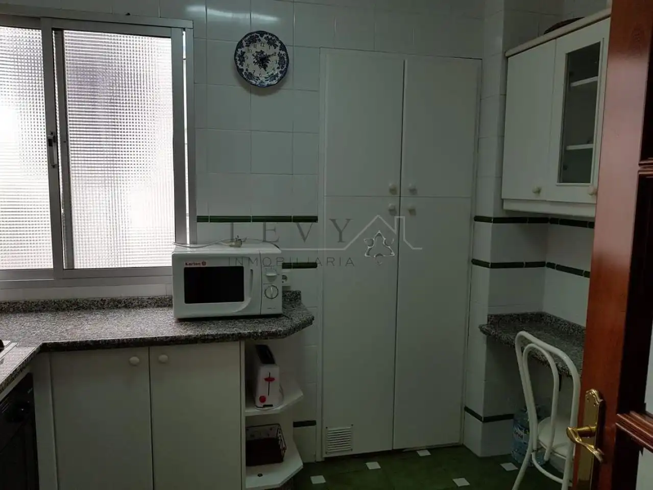 Küche von Wohnung zur Miete in Málaga mit Heizung und Möbliert