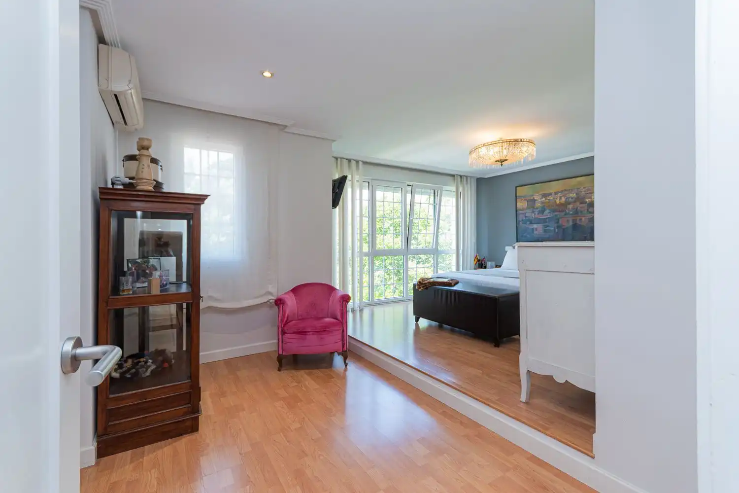 Bedroom of Houses for sale in Boadilla del Monte  with Air Conditioner, Heating and Storage room