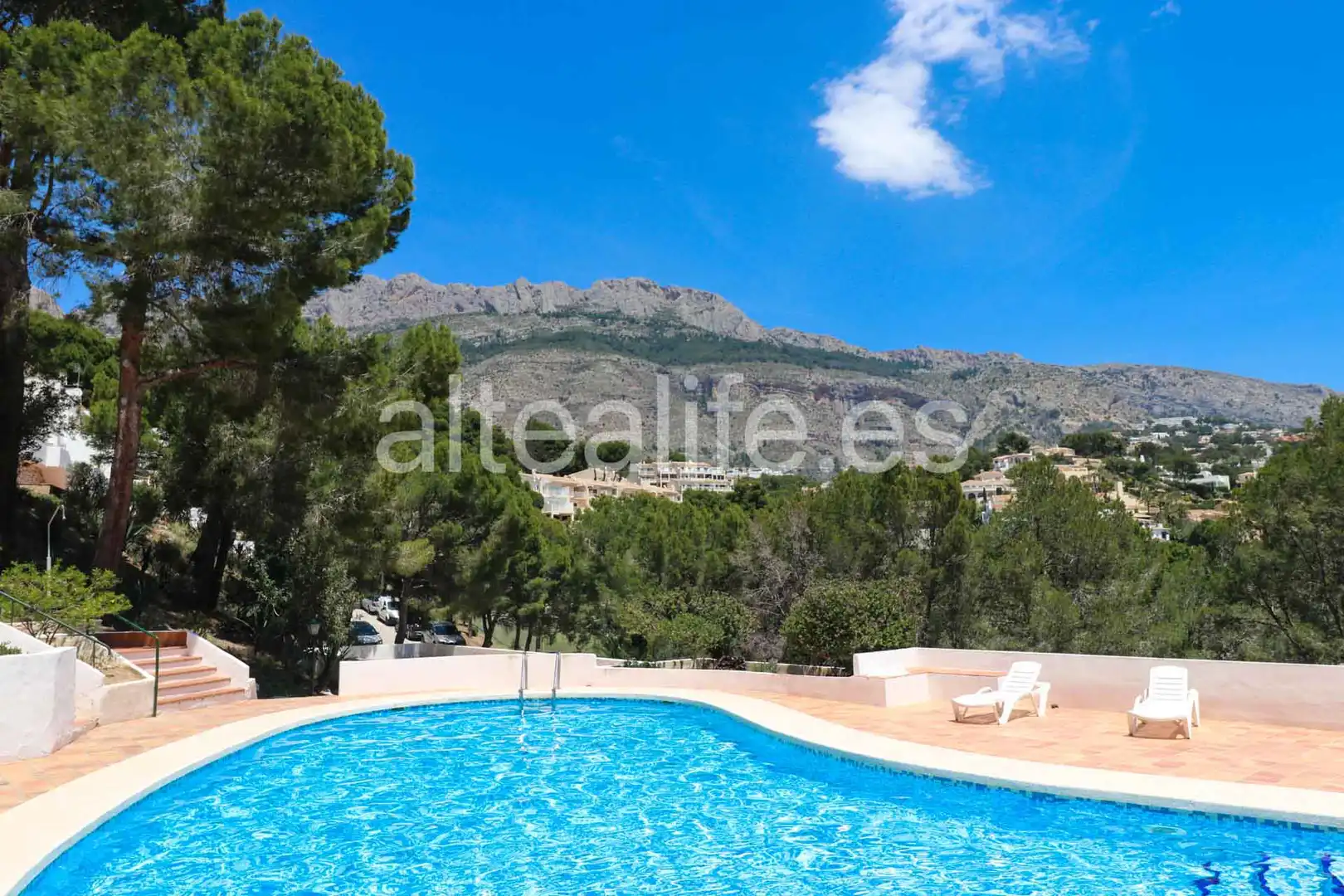 Exterior view of Apartments for sale in Altea  with Air Conditioner, Terrace and Community pool