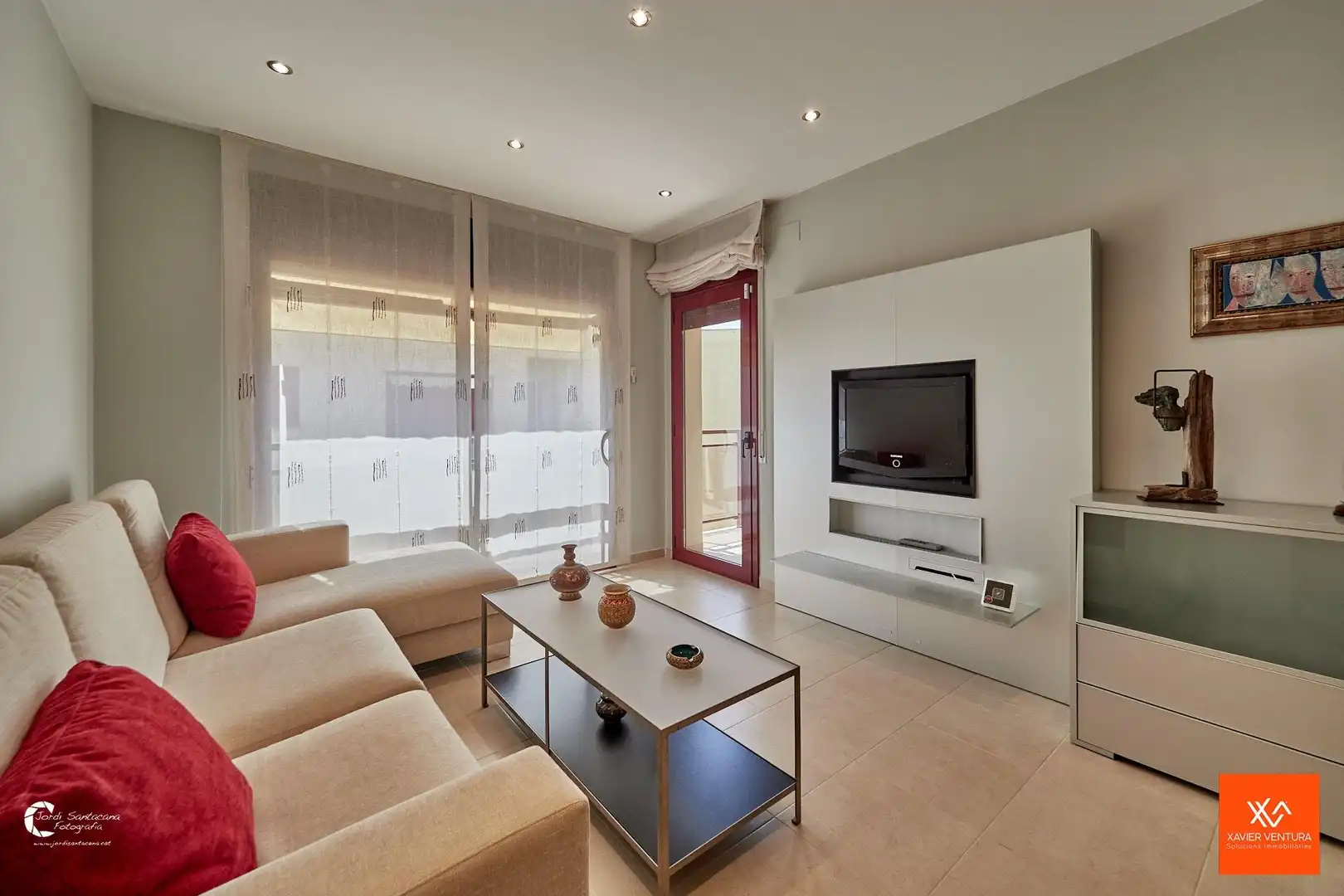 Sala de estar de Ático en venta en El Vendrell con Aire acondicionado, Calefacción y Terraza
