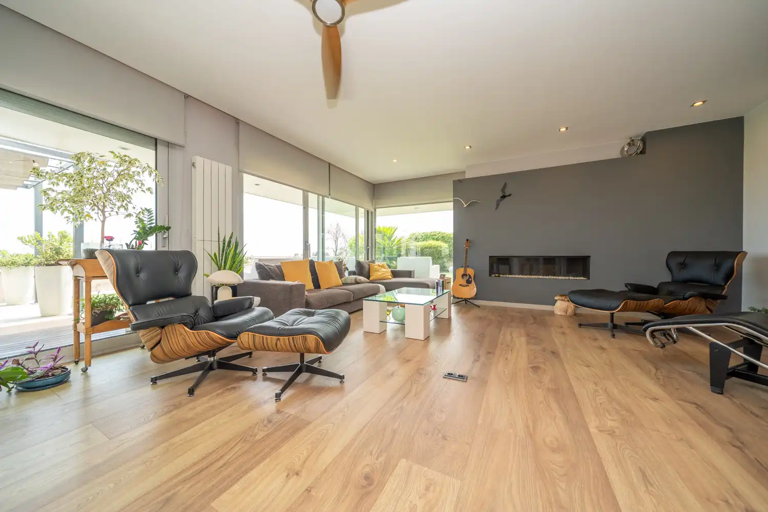 Sala de estar de Casa o chalet en venta en Santa Susanna con Aire acondicionado, Calefacción y Jardín privado