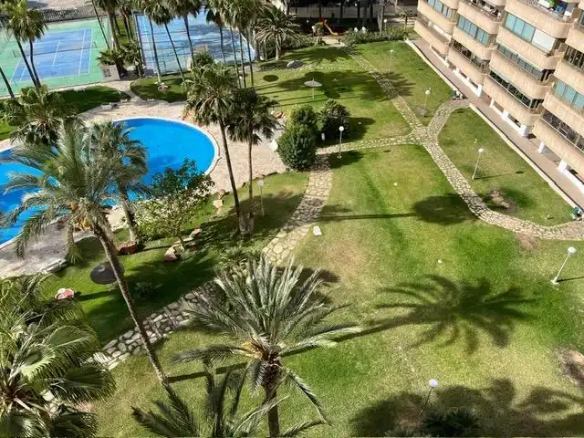 Garden of Flat for sale in El Campello  with Air Conditioner, Heating and Terrace