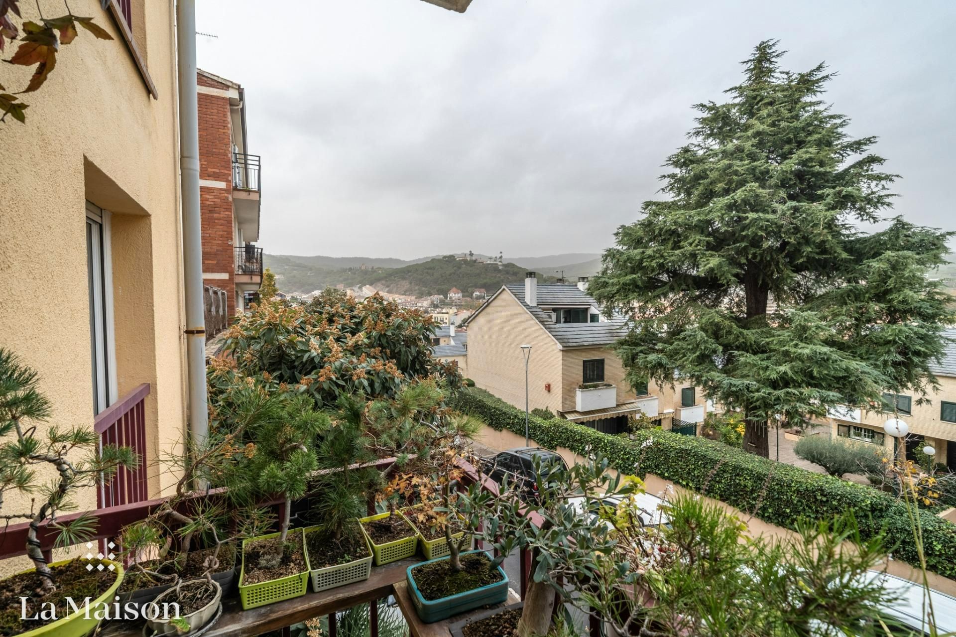 Vista exterior de Pis en venda en Sant Andreu de Llavaneres amb Aire condicionat, Terrassa i Piscina comunitària