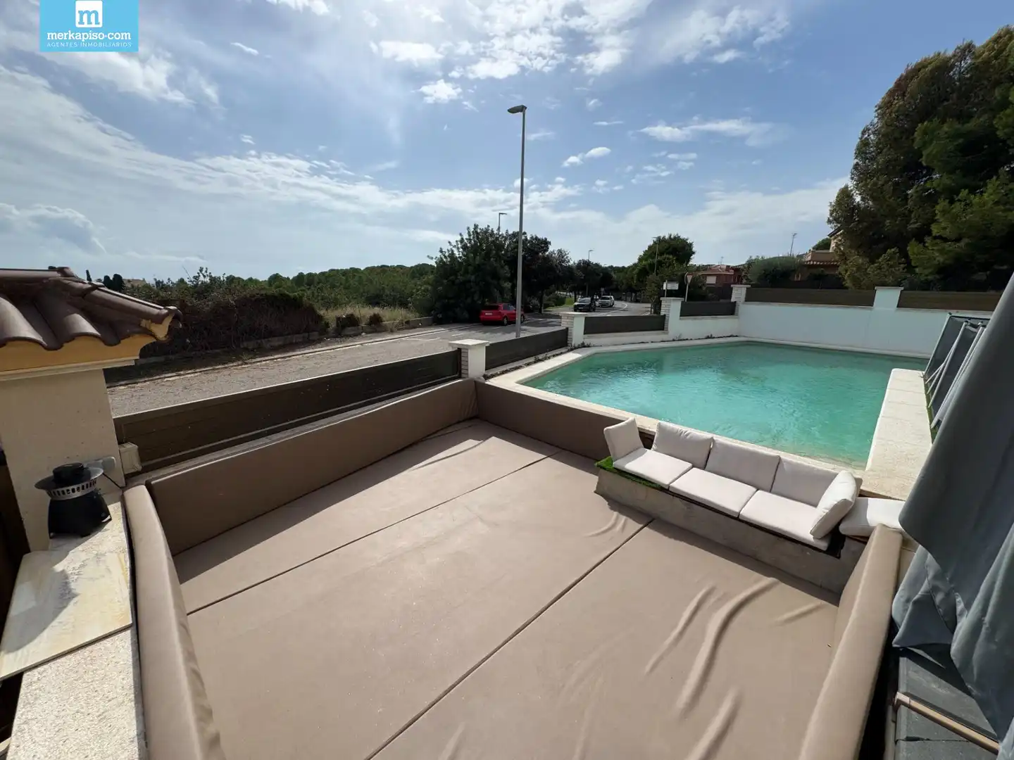 Terraza de Casa o chalet en venta en Calafell con Aire acondicionado, Calefacción y Jardín privado
