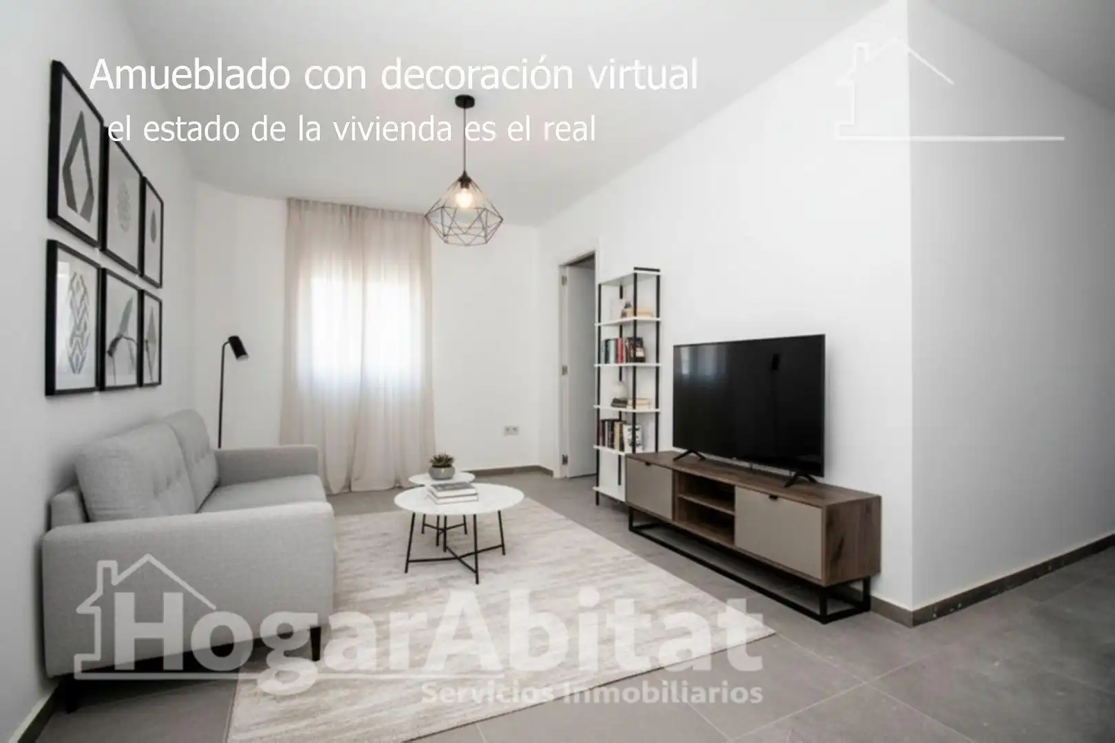 Sala de estar de Piso en venta en Castellón de la Plana / Castelló de la Plana con Aire acondicionado