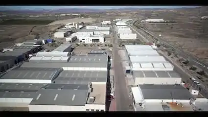 Vista exterior de Nave industrial en venta en Huércal-Overa