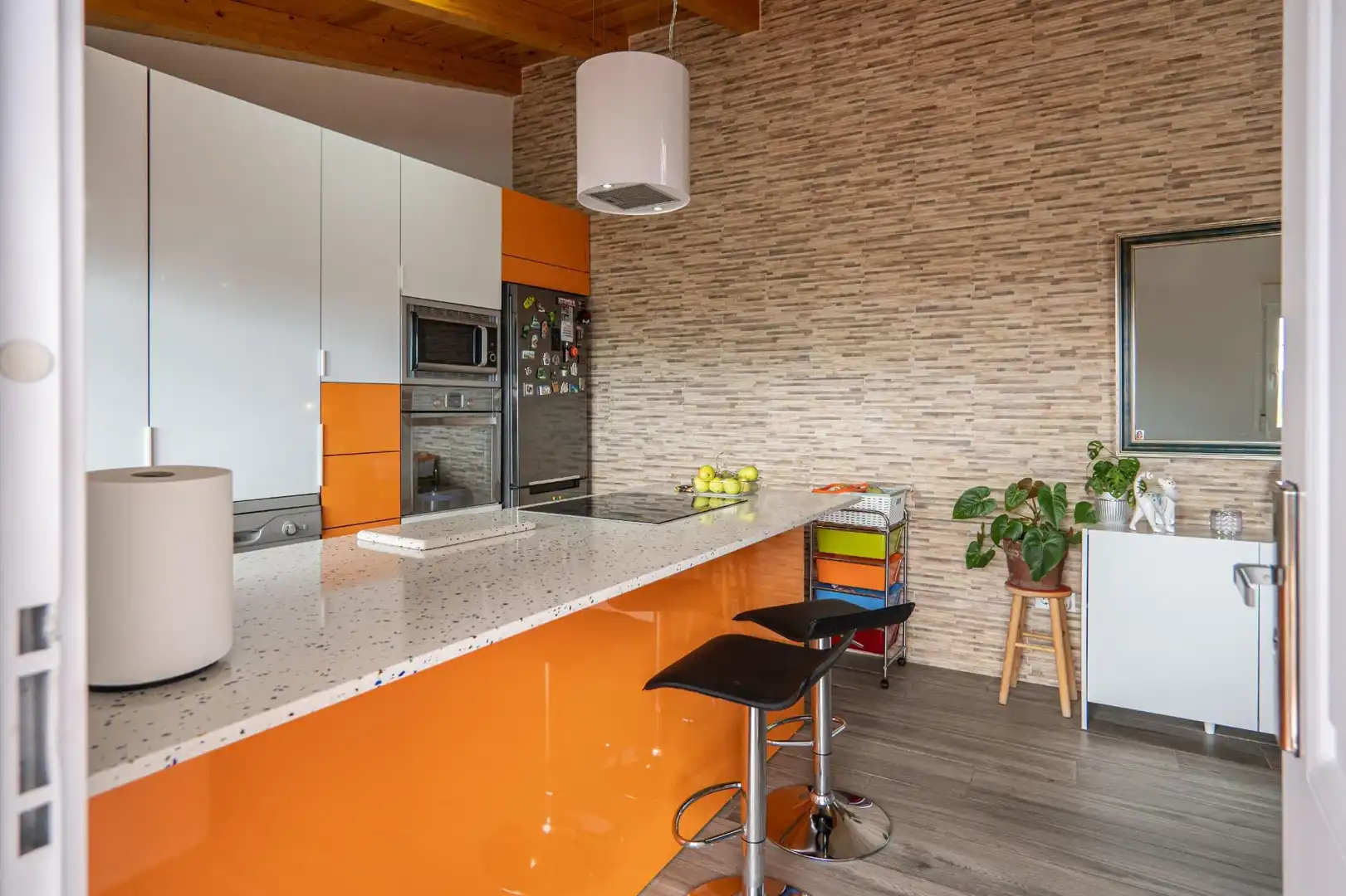 Cocina de Finca rústica en venta en Macharaviaya con Terraza