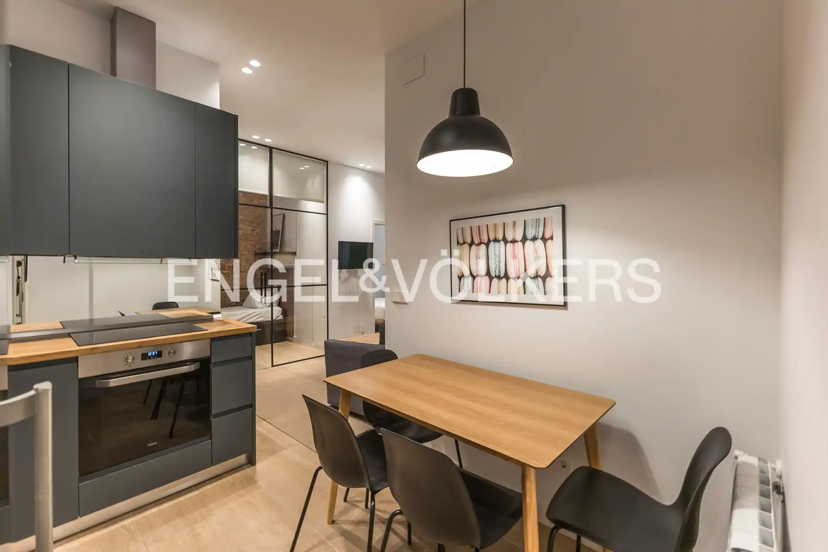 Cocina de Planta baja de alquiler en Madrid con Aire acondicionado y Calefacción
