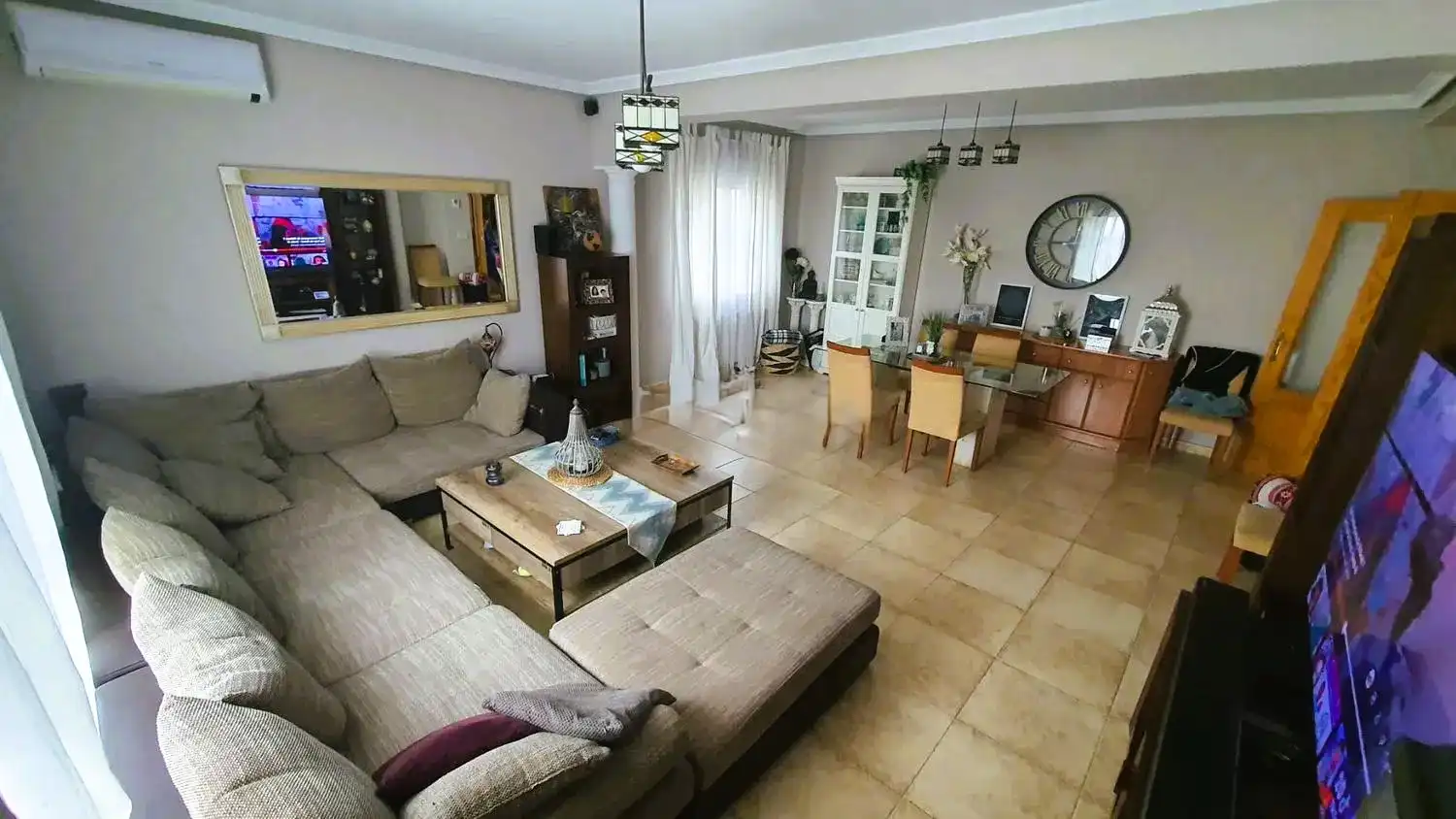 Wohnzimmer von Haus oder Chalet zum Verkauf in Barcience mit Klimaanlage, Heizung und Privatgarten
