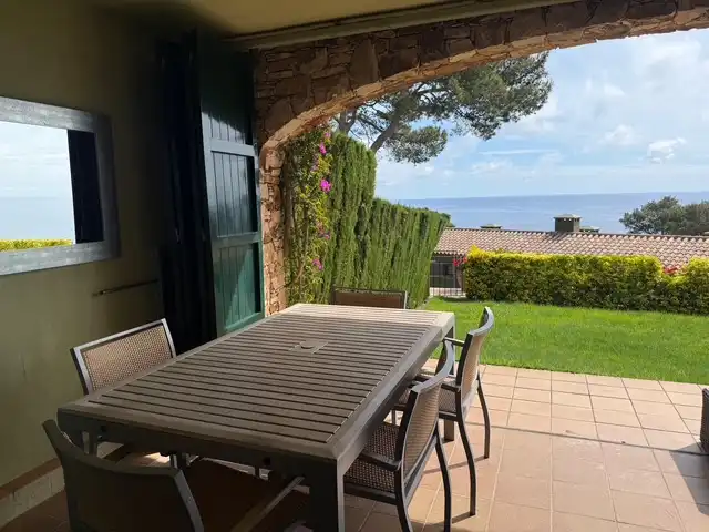 Terraza de Casa adosada de alquiler en Palafrugell con Amueblado, Balcón y Piscina comunitaria