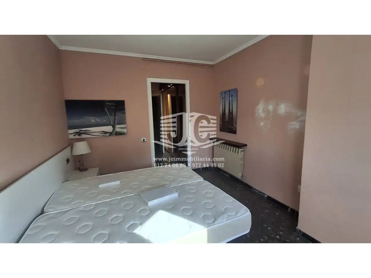 Bedroom of Flat for rent in Tortosa  with Heating, Furnished and Balcony