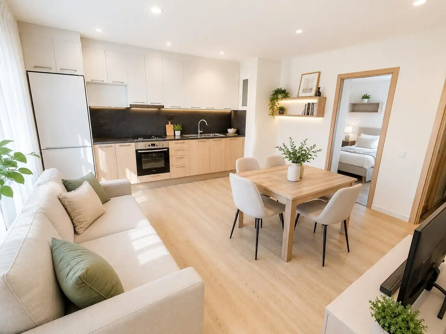 Living room of Flat for sale in Sabadell  with Balcony