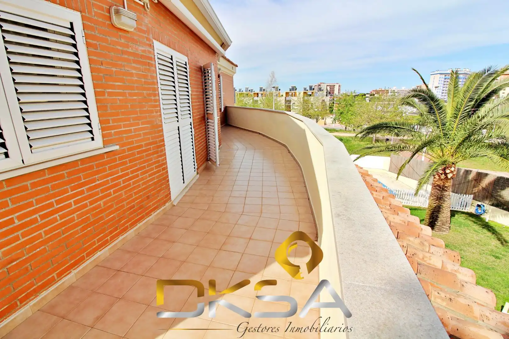 Terrassa de Casa o xalet en venda en Oropesa del Mar / Orpesa amb Aire condicionat, Jardí privat i Terrassa