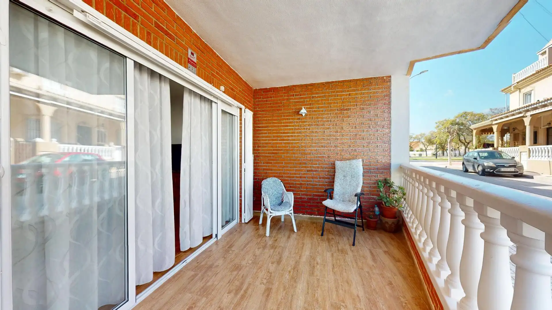 Terraza de Casa adosada en venta en Pilar de la Horadada con Jardín privado y Terraza