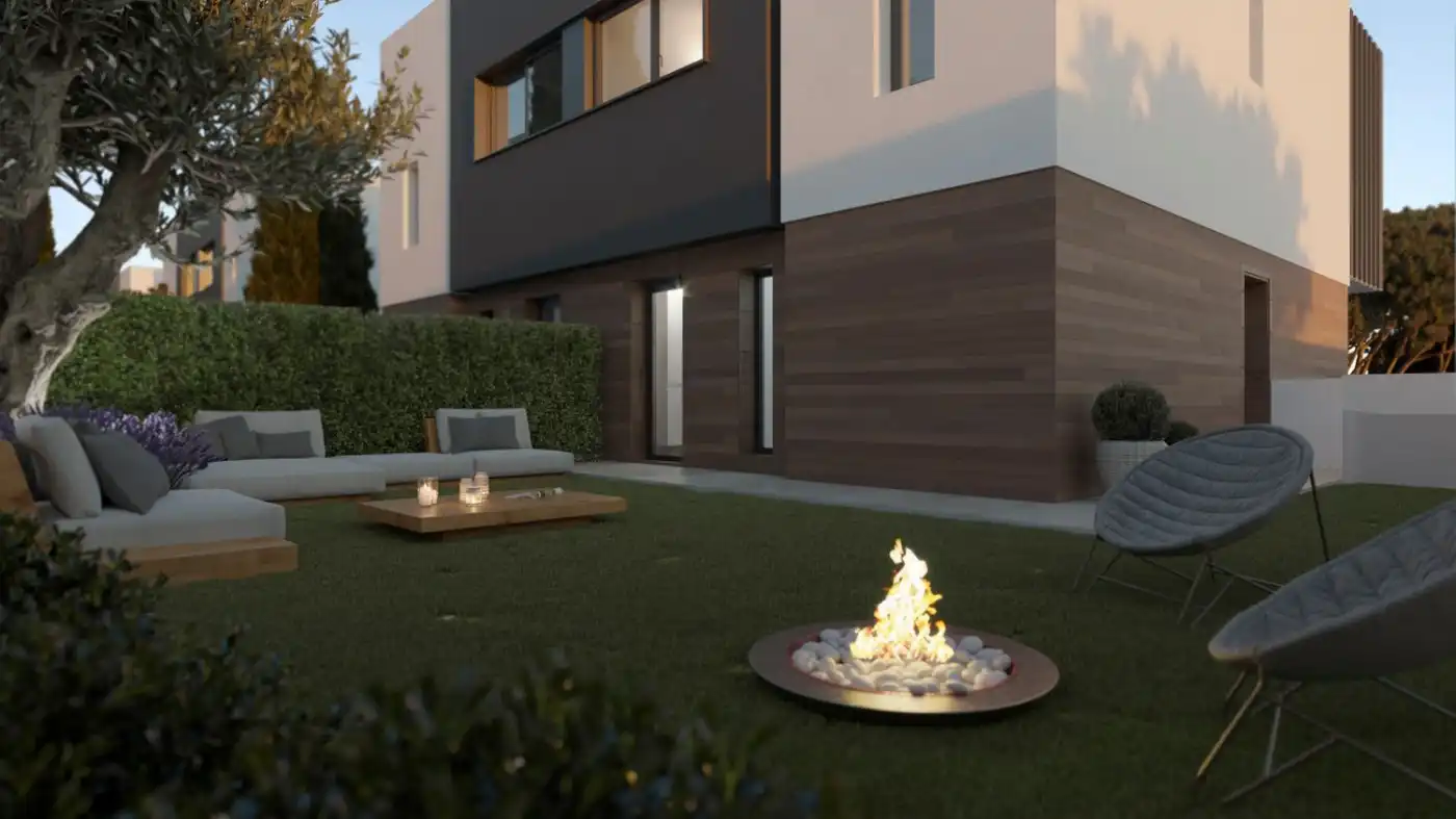 Terraza de Casa adosada en venta en Estepona con Aire acondicionado, Calefacción y Terraza