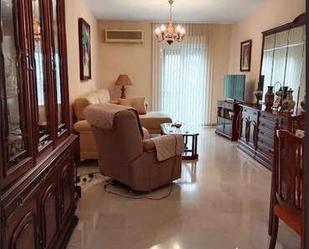 Living room of Flat for sale in  Sevilla Capital  with Air Conditioner, Heating and Terrace