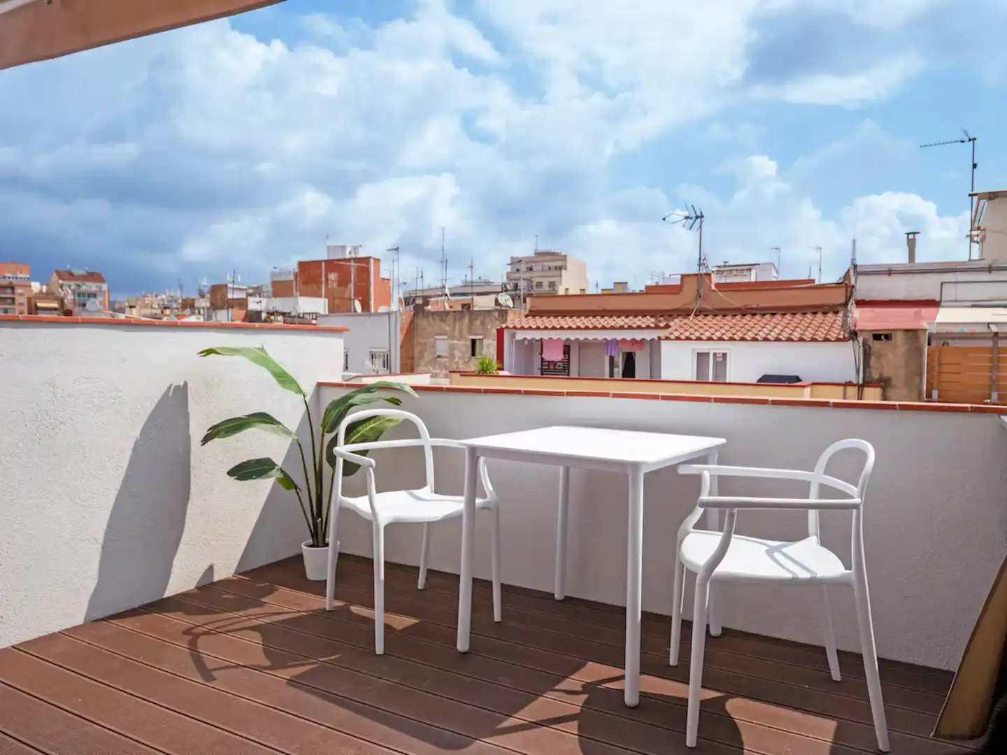 Terraza de Piso de alquiler en Collblanc - La Torrassa