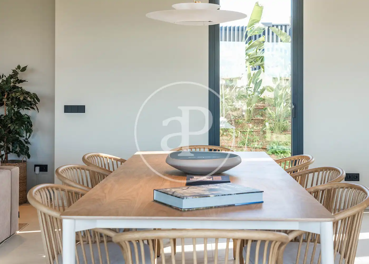 Comedor de Casa o chalet en venta en  Palma de Mallorca con Aire acondicionado, Calefacción y Jardín privado