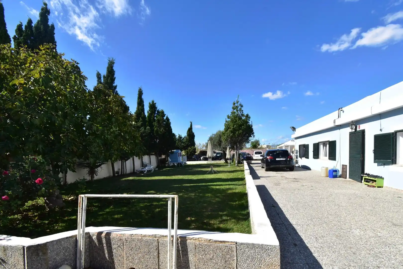 Vista exterior de Casa o xalet en venda en  Palma de Mallorca amb Aire condicionat, Jardí privat i Terrassa