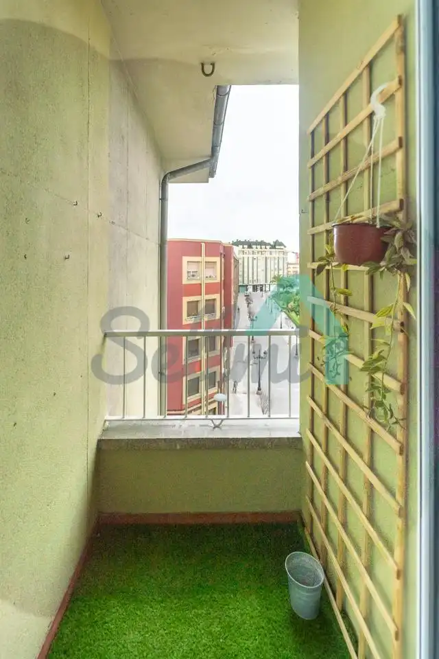 Balcony of Flat for rent in Oviedo   with Heating, Furnished and Internet